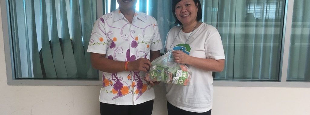 ลงพื้นที่ - รับมอบกล่อง เทศบาลตำบลเจ็ดเสมียน จ.ราชบุรี