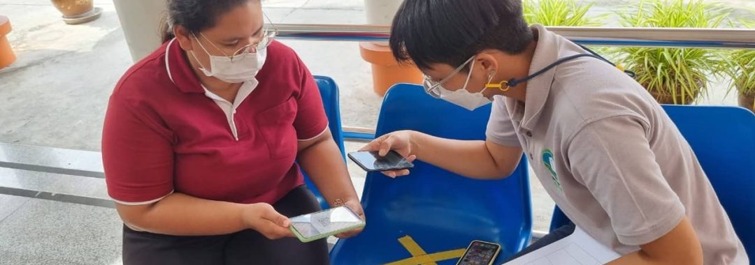 สอนใช้แอพพลิเคชั่นจัดเก็บและดำเนินงานตามแผนปฏิบัติการ การสร้างความมีส่วนร่วมในเชิงลึก 20220622-ทต.บางทราย