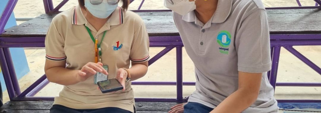 สอนใช้แอพพลิเคชั่นจัดเก็บและดำเนินงานตามแผนปฏิบัติการ การสร้างความมีส่วนร่วมในเชิงลึก 20220622-ทม.บ้านสวน